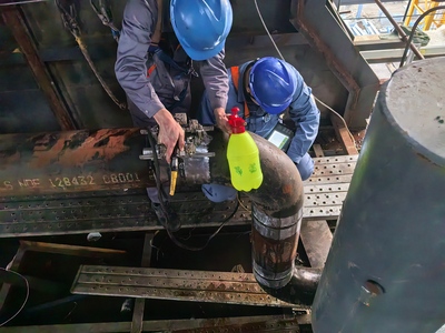 东明项目TOFD检测